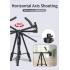 Jmary KP-2274 Horizontal Axis Multi-Functional Professional Tripod 1.67M - Black